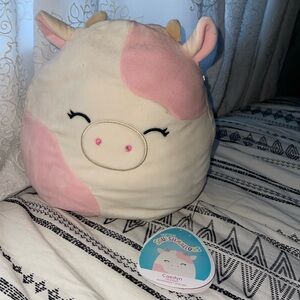 Squishmallows Caedyn the Cow 10" Stuffed Plush
